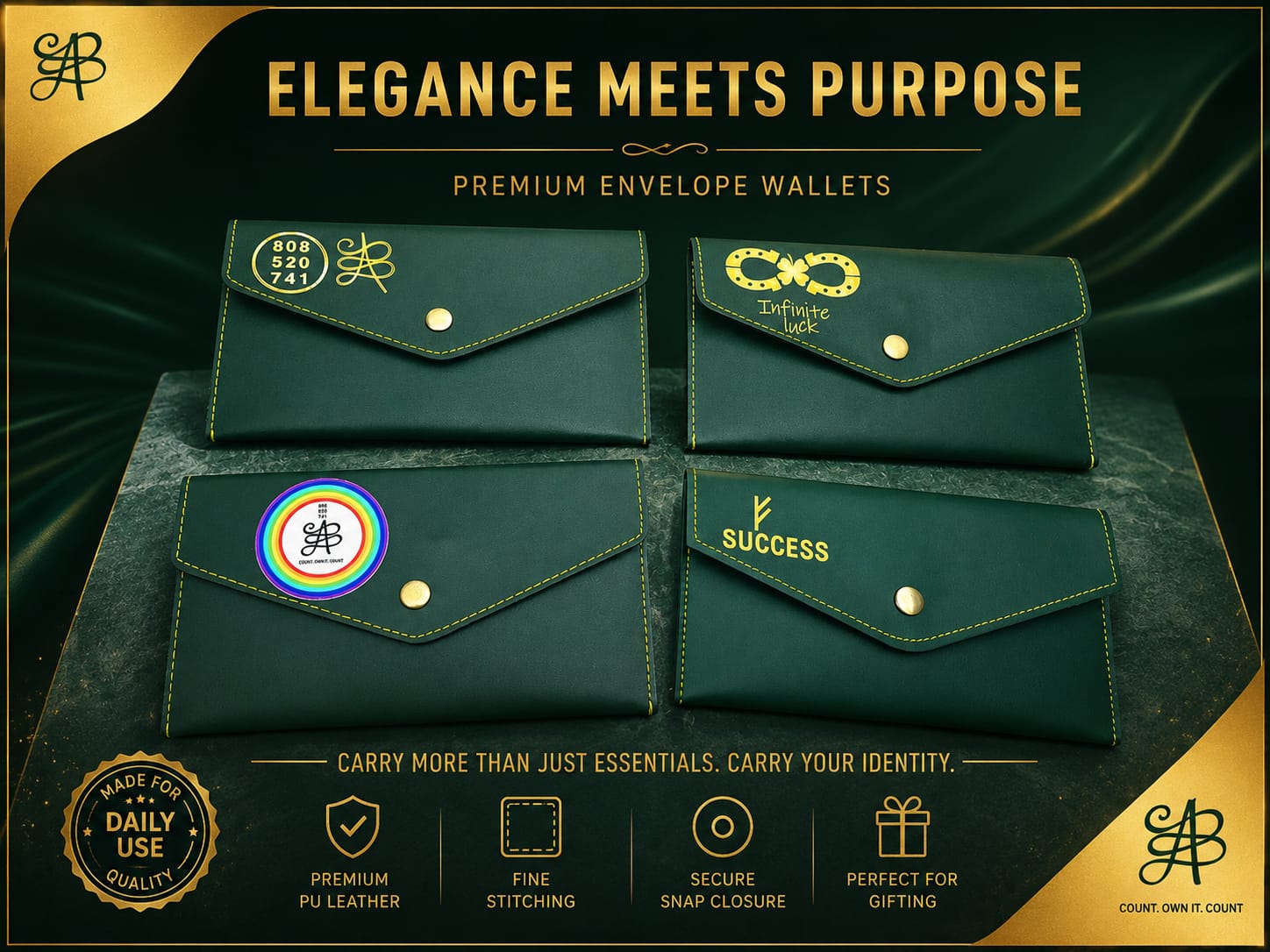 Premium Envelolp Wallets